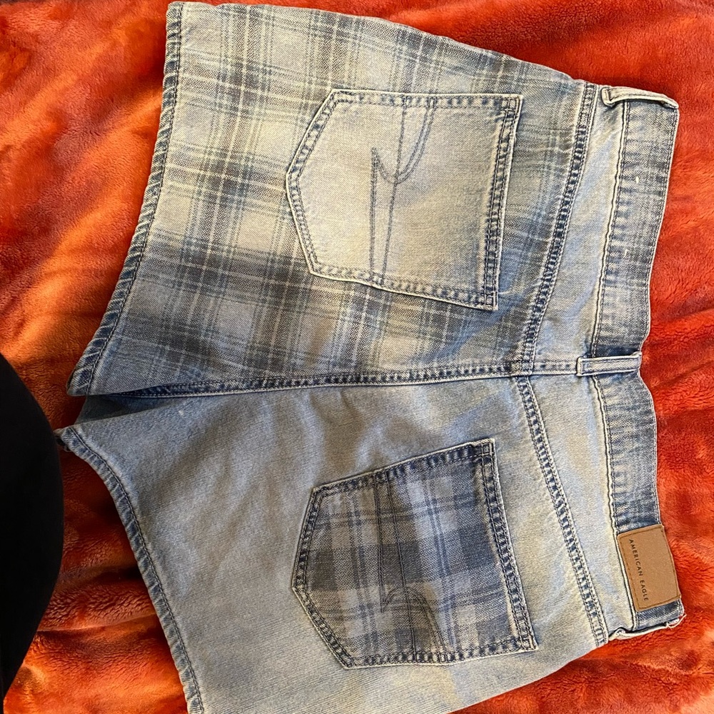 American eagle fanned jean short